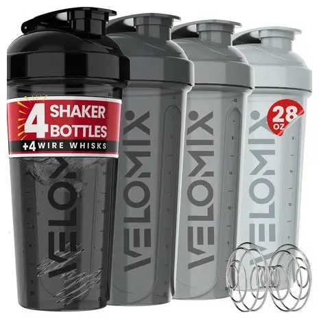 4-Pack 28Oz Shaker Bottles 1