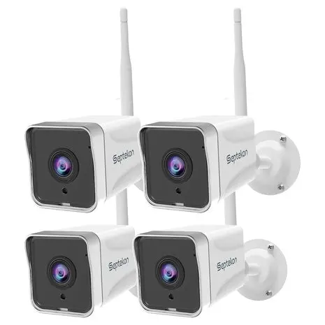 4-Pack 2K Outdoor Wi-Fi Security Cameras 1