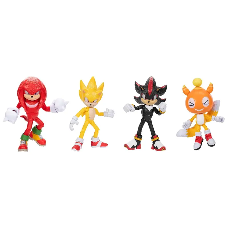 4-Pack 3 Movie 5" Articulated Action Figure Toy 1