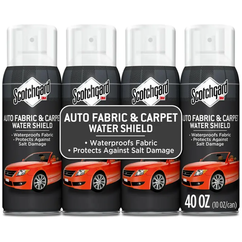4-Pack 40 Oz Scotchgard Auto Fabric & Carpet Water Shield 1