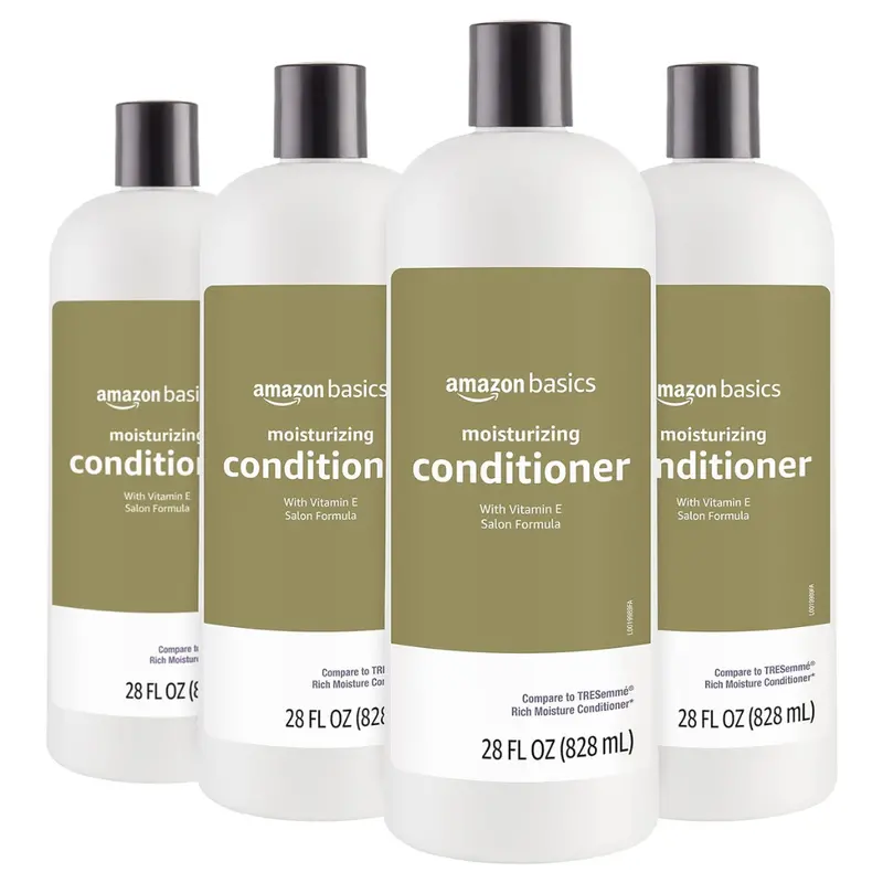 4-Pack Amazon Basics Moisture Rich Conditioner (28 Fl Oz) 1