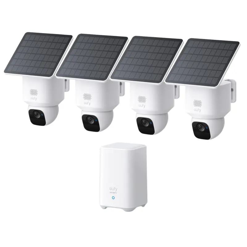 4-Pack Eufy Security Solocam E30 Wireless Outdoor Security Camera Kit 1