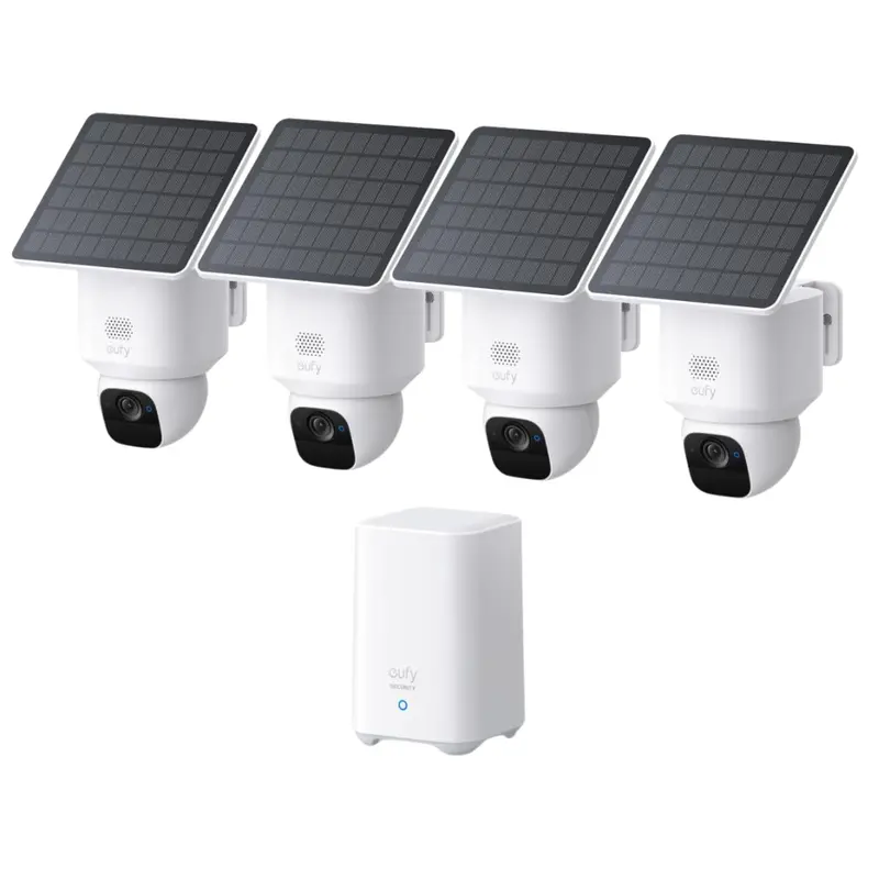 4-Pack Eufy Security Solocam E30 Wireless Outdoor Security Camera Kit 1