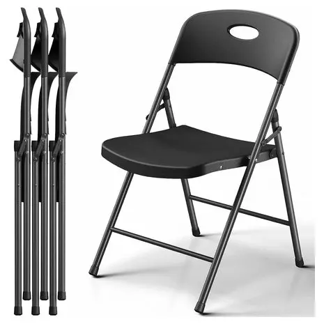 4-Pack Lightweight Folding Chairs 1