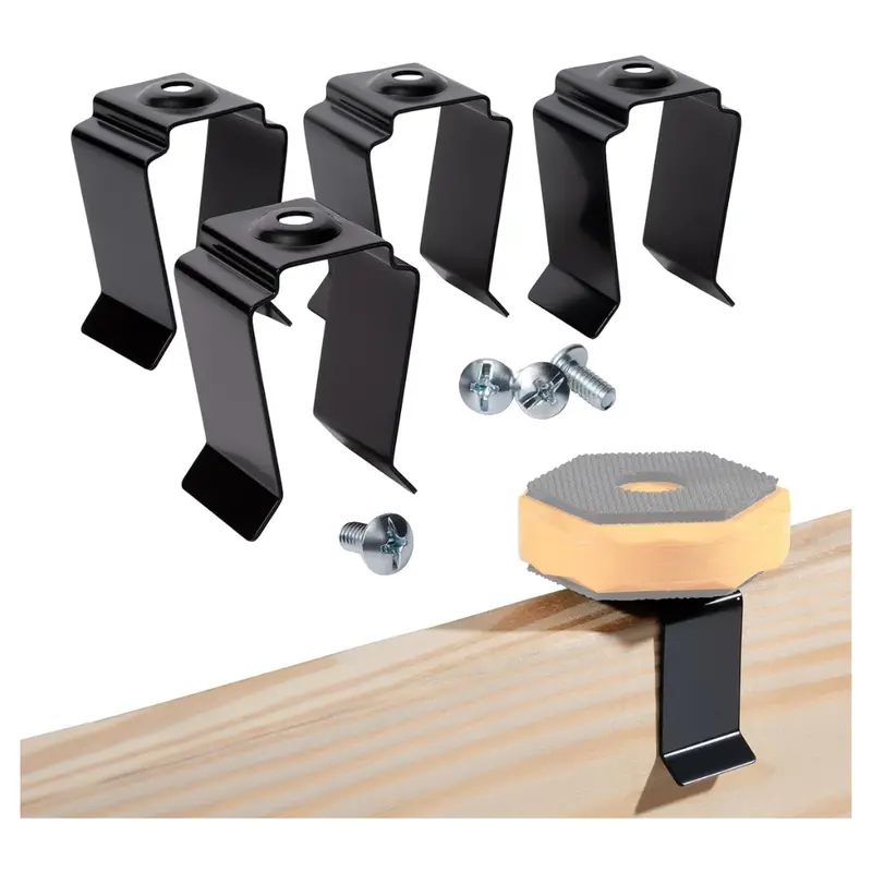 4-Pack Powertec Gripper Clips With Screws 1