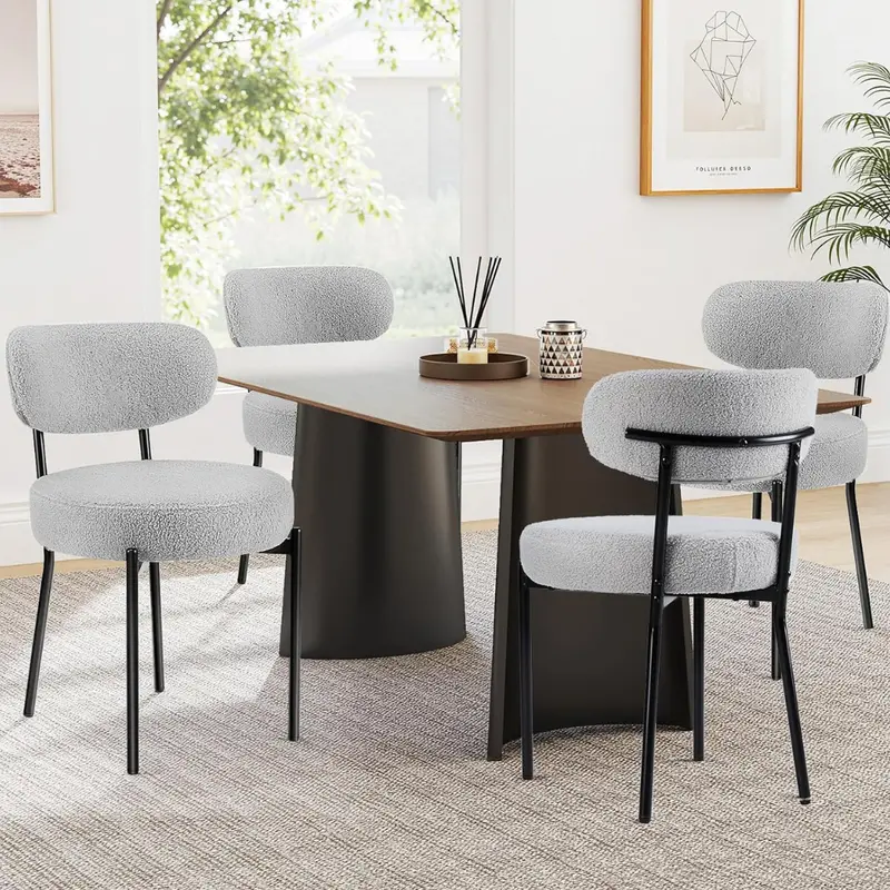 4-Pack Sweetcrispy Dining Chairs Set 1