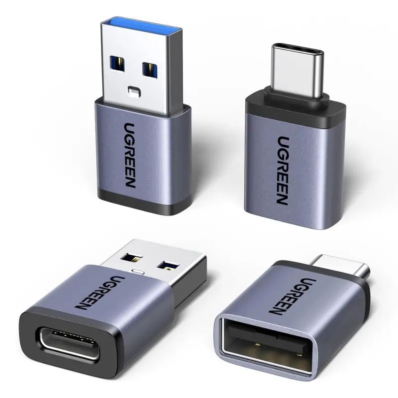 4-Pack Ugreen 10Gbps Usb-A To Usb-C & Usb-C To Usb-A Adapters 1
