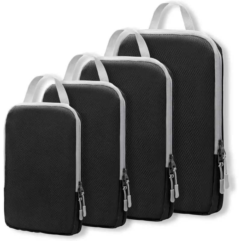 4-Pack Woomada Compression Packing Cubes 1
