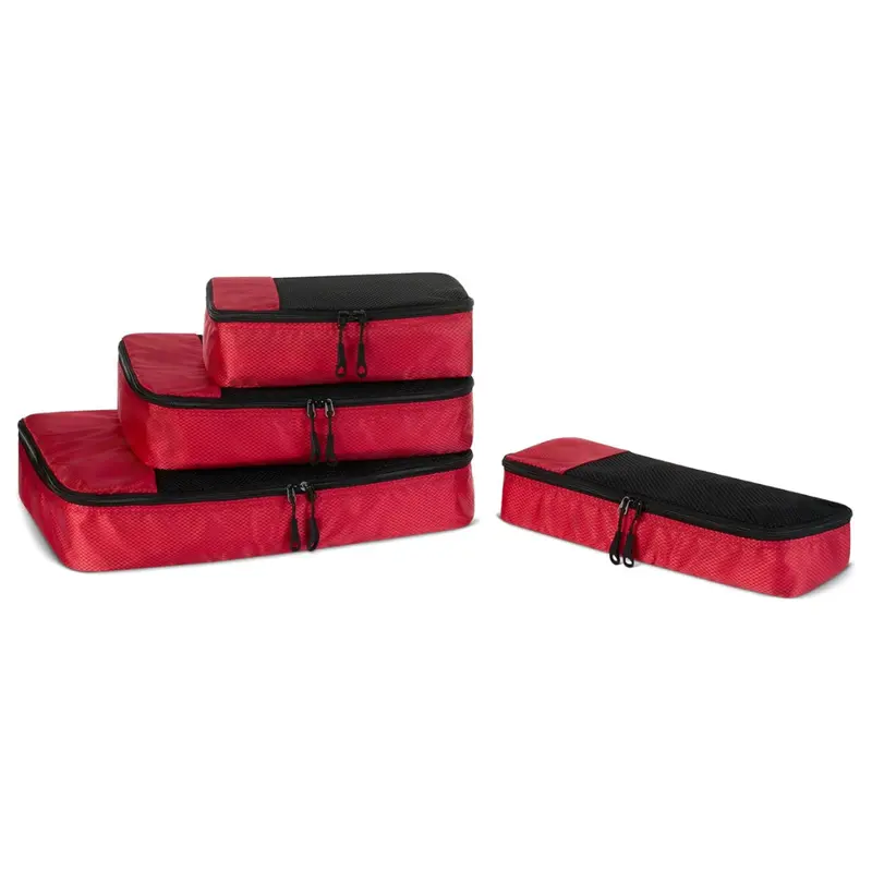 4-Piece Amazon Essentials Travel Organizer Packing Cubes 1