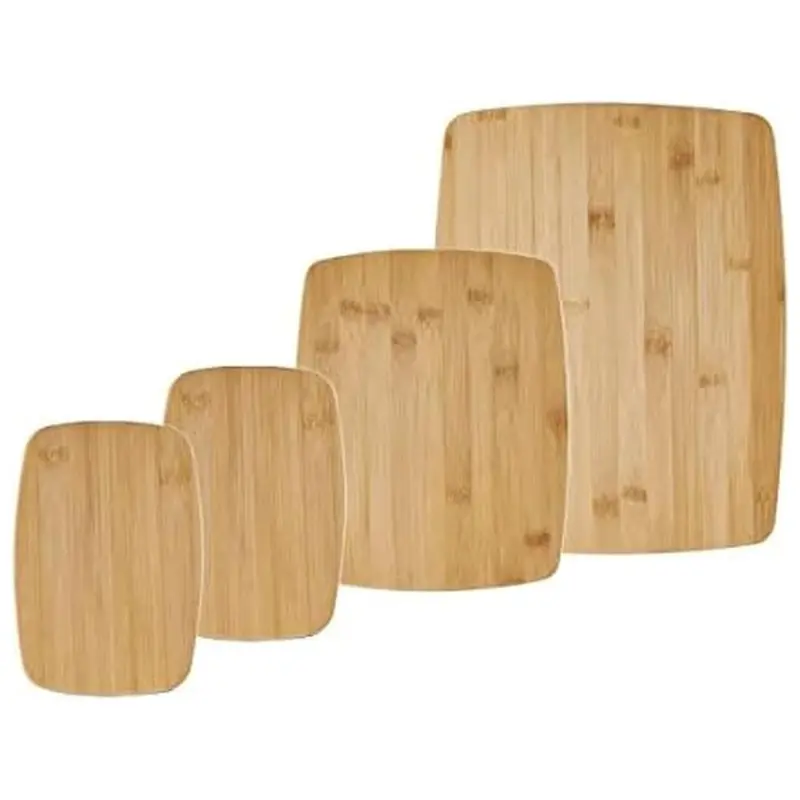 4-Piece Farberware Bamboo Cutting Board Set (Various) 1