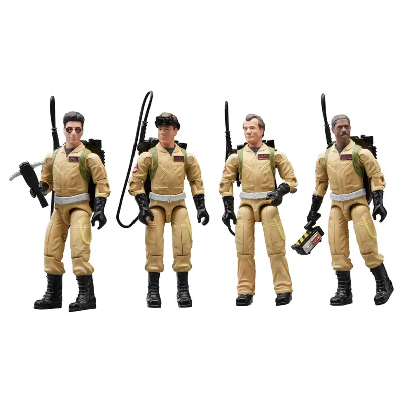 4-Pk Ghostbusters Plasma Pack 40Th Anniversary Action Figures 1