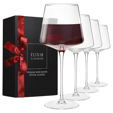 4 Red Wine Glasses (22Oz) 1