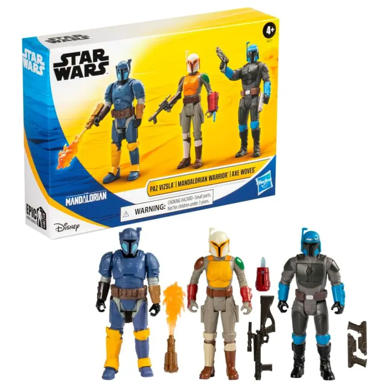 4" Star Wars Kids Epic Hero Series Unite The Clans Pack Toys 1