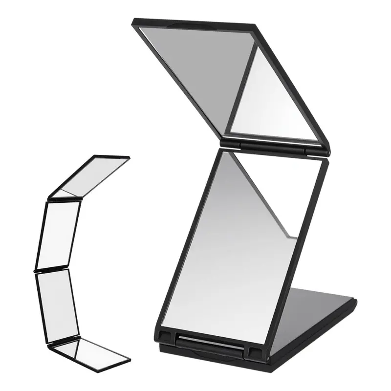 4 Way 360 Degree Handheld Self Haircut Mirror 1