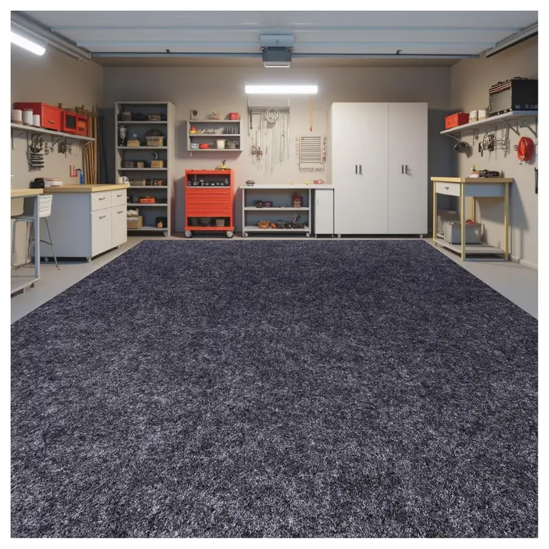 4 X 8 Ft Waterproof Garage Floor Mat 1