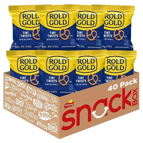 40 Bags Rold Gold Tiny Twists Pretzels 1