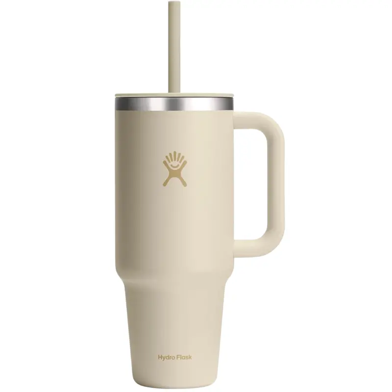 40-Oz Hydro Flask Travel Tumbler With Handle, Lid And Straw 1