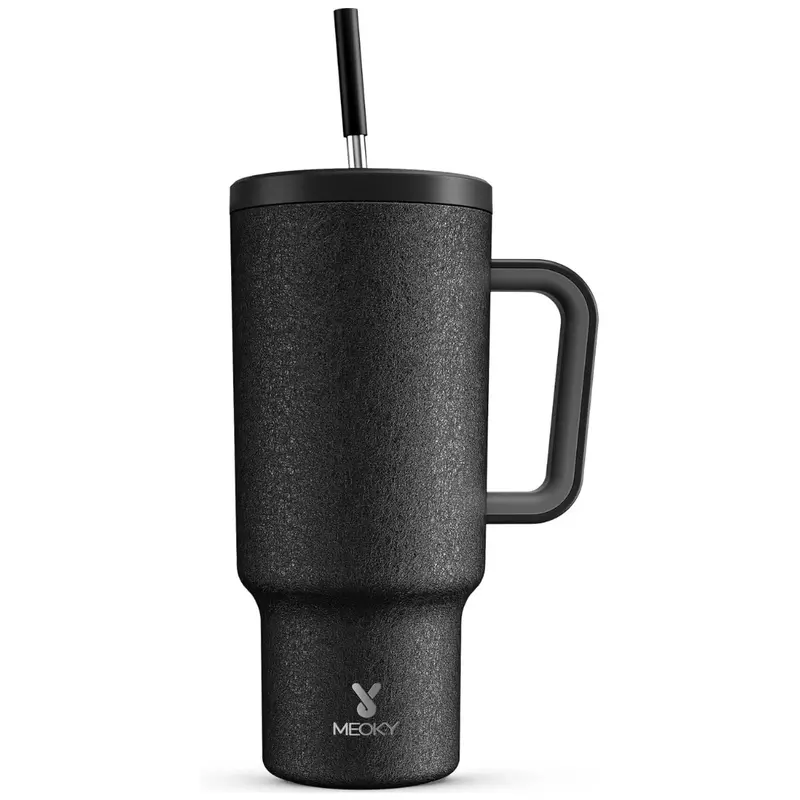 40-Oz Meoky Stainless Steel Leak-Proof Tumbler With Handle 1