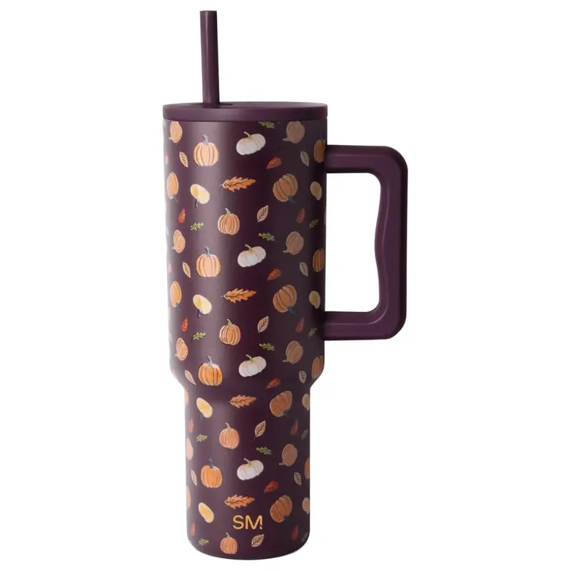 40-Oz Simple Modern Halloween Trek Tumbler With Handle & Straw Lid 1