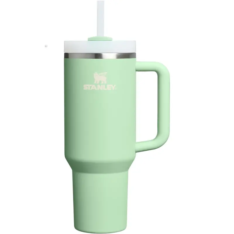 40-Oz Stanley Quencher H2.0 Tumbler With Handle And Straw (Pistachio Green) 1