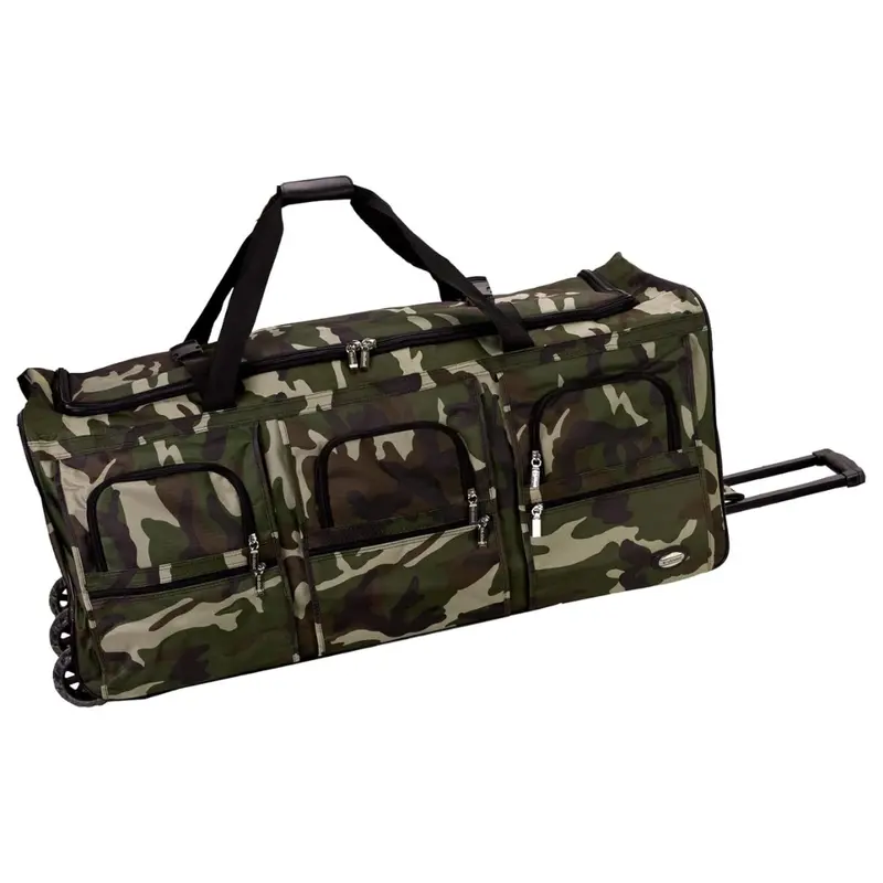 40" Rockland Rolling Duffel Bag (Camouflage) 1