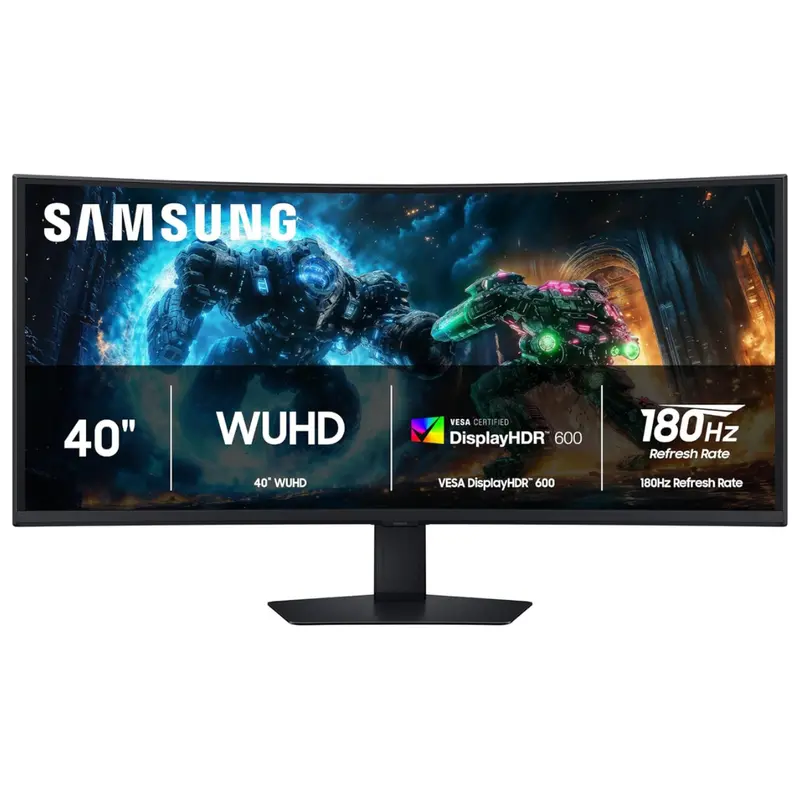 40" Samsung Odyssey G75f Curved 180Hz 1Ms Hdr Va Freesync Gaming Monitor 1