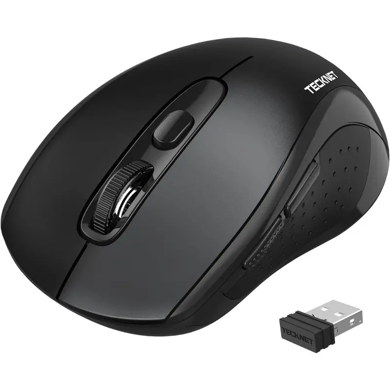 4000Dpi 2.4G & Bluetooth Wireless Mouse W/ 6 Buttons 1