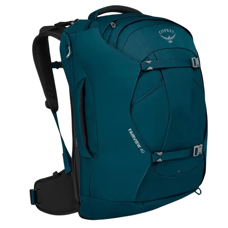 40L Osprey Fairview Women's Travel Backpack (Night Jungle Blue) 1
