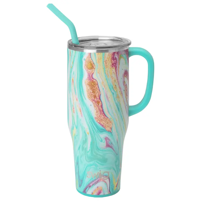 40Oz Swig Life Mega Tumbler With Handle And Straw 1