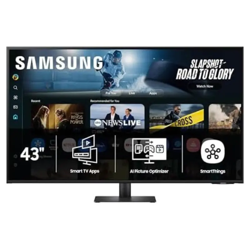 43" Samsung M70f 4K Uhd 4Ms Hdr Va Monitor 1