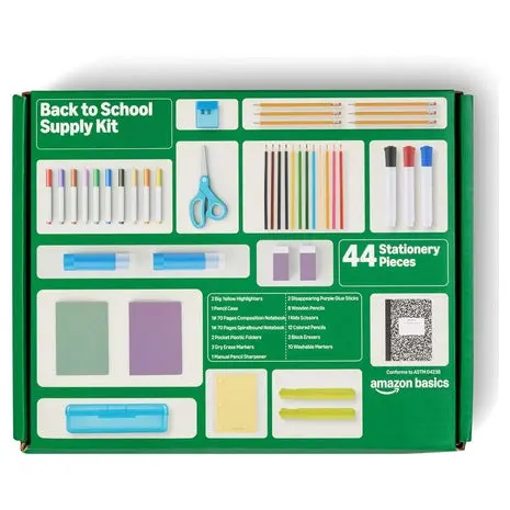 44-Piece School Supply Kit 1