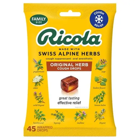 45 Ricola Original Herb Cough Drops 1