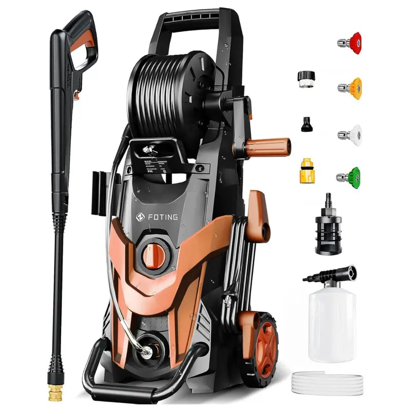 4500Psi High Power Pressure Washer With 4 Quick Connect Nozzles 1