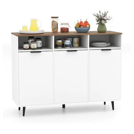 47'' Buffet Cabinet With Storage Compartments 1