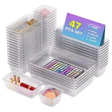 47-Piece Drawer Organizer Set 1