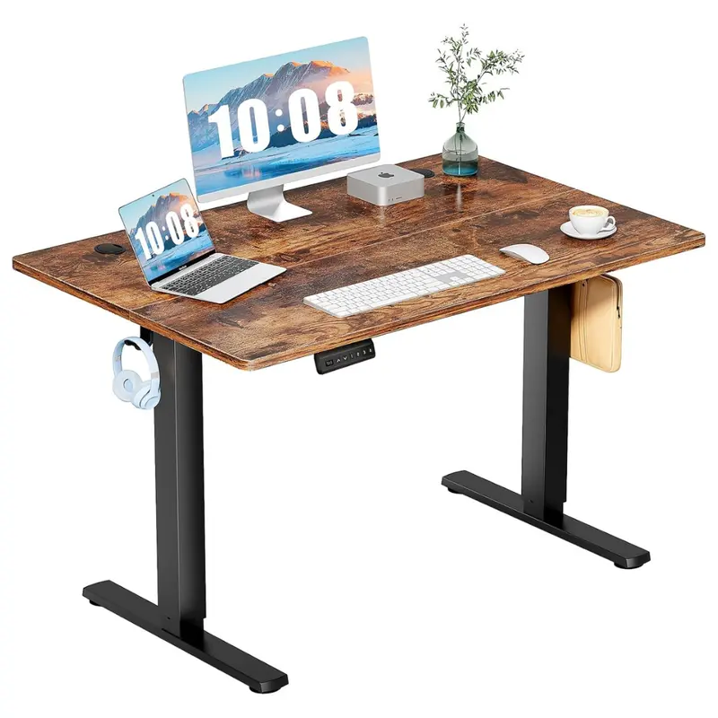 48" Dumos Electric Adjustable Height Workstation Standing Desk 1