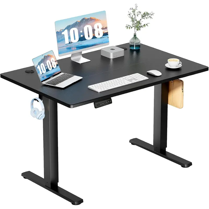 48" Dumos Electric Adjustable Height Workstation Standing Desk 1