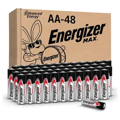 48 Energizer Max Aa Batteries 1