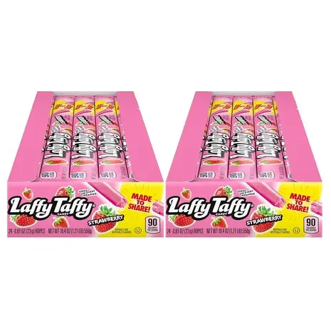 48 Laffy Taffy Strawberry Ropes 1