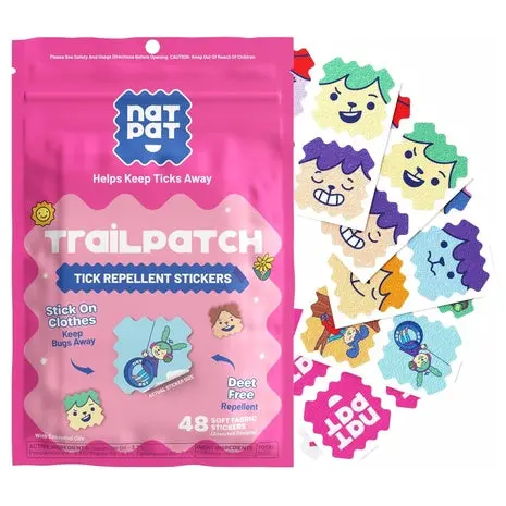 48 Natpat Trailpatch Tick Stickers For Kids 1