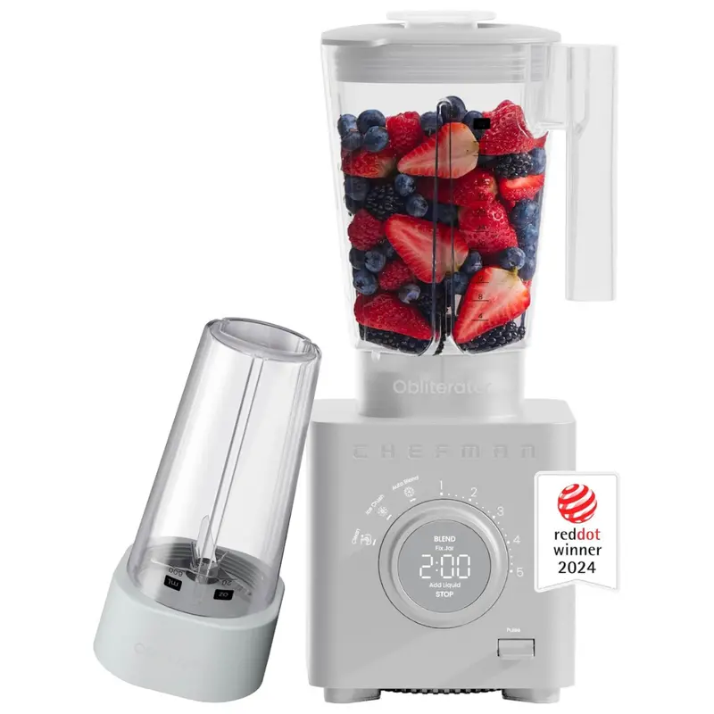48-Oz Obliterator Countertop Blender, Includes 20 Oz Travel Jar 1
