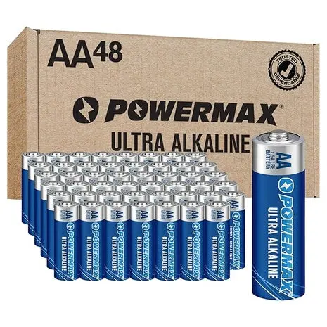 48 Powermax Aa Batteries 1