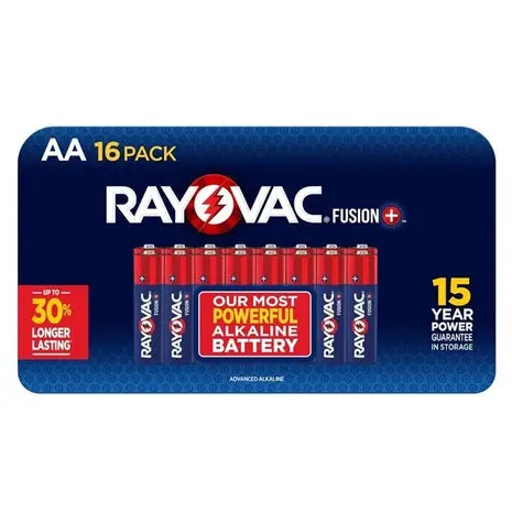 48 Rayovac Aa Fusion Premium Alkaline Batteries 1