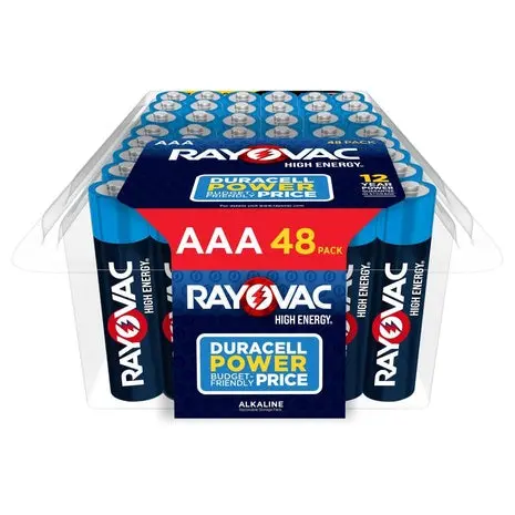 48 Rayovac High Energy Aaa Batteries 1