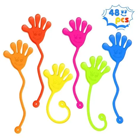 48 Sticky Hand Toys 1