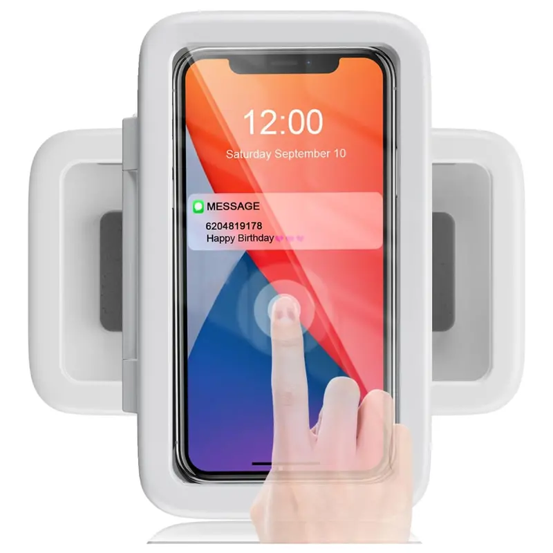 480º Anti-Fog Waterproof Shower Phone Holder 1