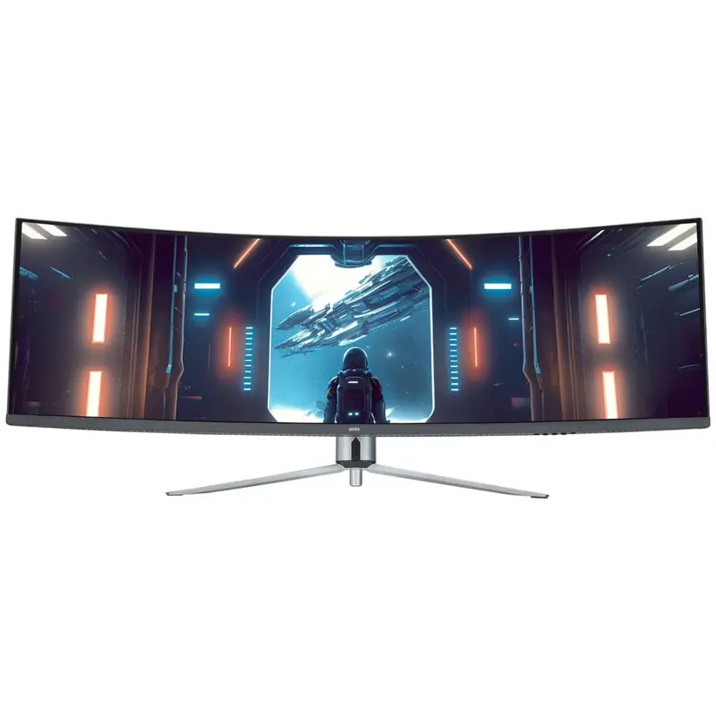 49" Onn 100133225 Curved 144Hz 1Ms Va Gaming Monitor 1
