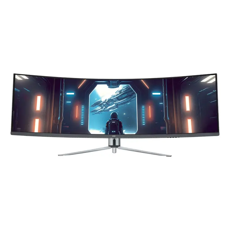49" Onn 100133225 Curved 144Hz 1Ms Va Gaming Monitor 1