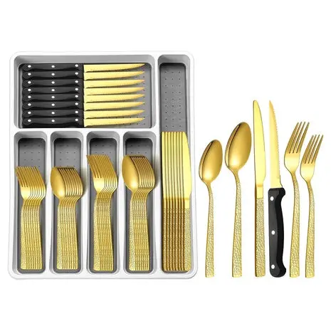 49-Piece Silverware Set With Organizer (2 Colors) 1