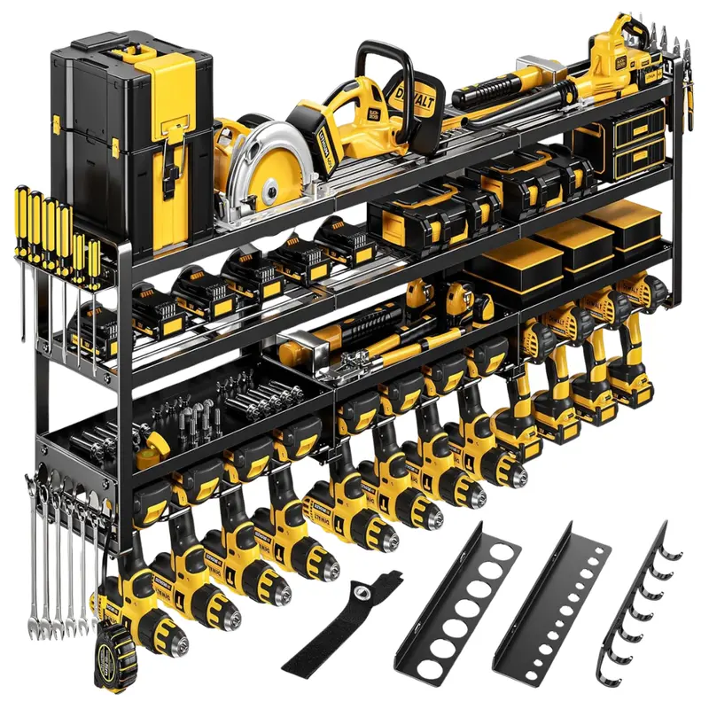 49" W Heavy Duty 4 Layer Power Tool Organizer 1